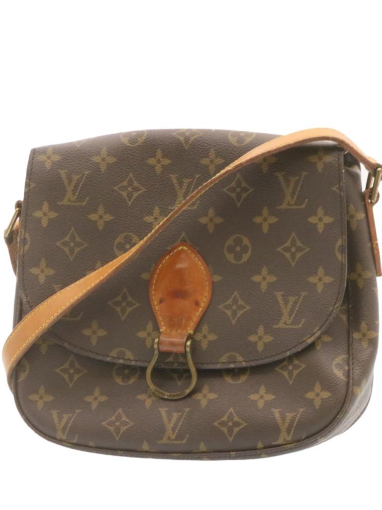 Louis Vuitton Monogram Saint Cloud Gm Shoulder Bag M51242 Lv Auth Am1143g